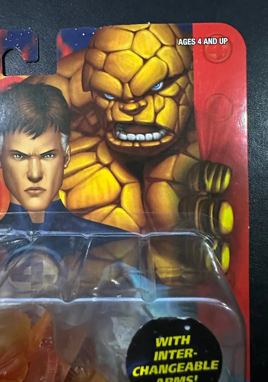 Fantastic Four 2006 Figure FLAME Transforming Super Skrull ToyBiz Marvel Legends packaging