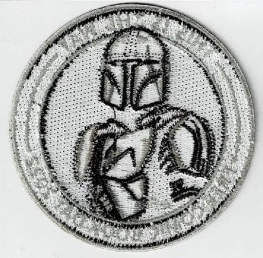 Embroidered Mandalorian patch for FCBD Free Comic Book Day 2022 Iron On Patch