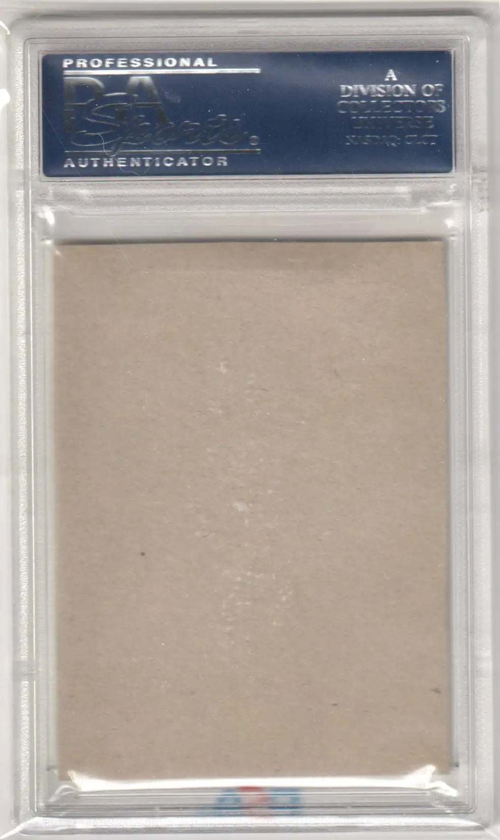 Encased blank beige card featuring Felipe Alou from Columbia Hobby Transogram PSA 4 VG-EX