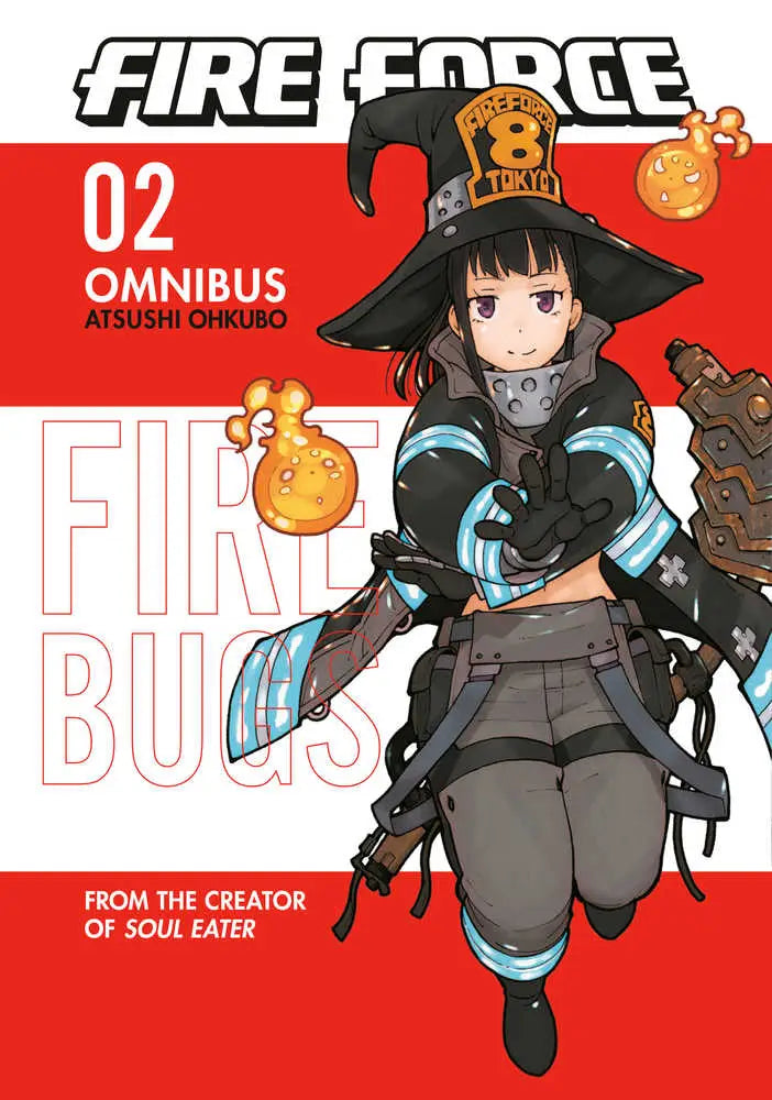 Fire Force Omnibus Graphic Novel cover featuring volumes 4 to 6 in the force omnibus series