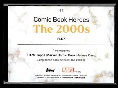 ? Flux — 2025 Topps Marvel 1975 Golden Anniversary #67 ?