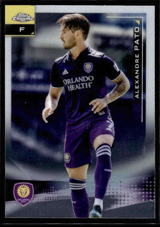 2021 Topps Chrome MLS #65 Alexandre Pato NM-MT Orlando City SC Soccer Card