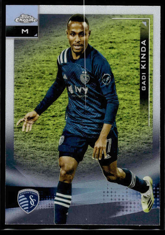 2021 Topps Chrome MLS #100 Gadi Kinda NM-MT Sporting Kansas City Soccer Card