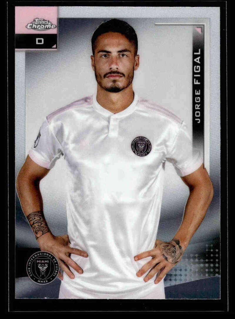 2021 Topps Chrome MLS #141 Jorge Figal NM-MT Inter Miami CF Soccer Card