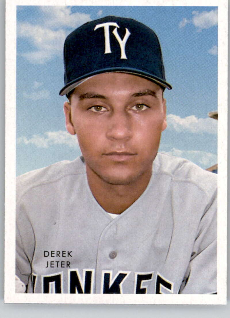 2022 Topps Heritage Minor League 1953 Reprint #RPA-11 Derek Jeter NM-MT Tampa Yankees Baseball Card Image 1