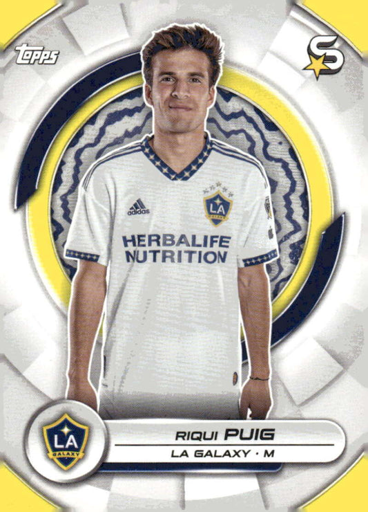 2024 Topps MLS Superstars #2 Riqui Puig NM-MT LA Galaxy Soccer Card