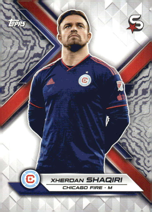2024 Topps MLS Superstars #23 Xherdan Shaqiri NM-MT Chicago Fire Soccer Card