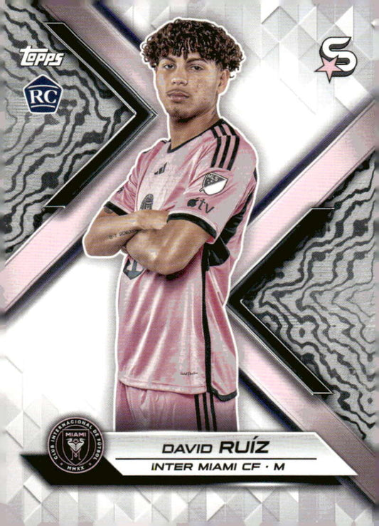 2024 Topps MLS Superstars #80 David Ruiz NM-MT RC Rookie Inter Miami CF Soccer Card