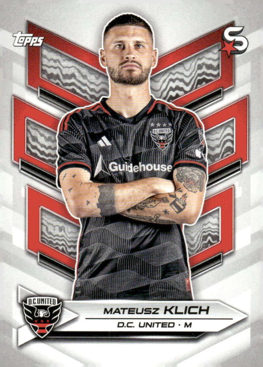 2024 Topps MLS Superstars #181 Mateusz Klich NM-MT D.C. United Soccer Card