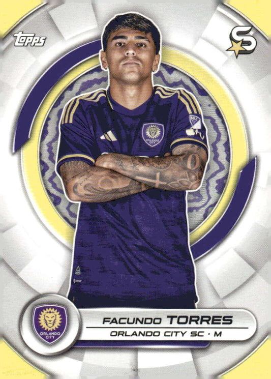 2024 Topps MLS Superstars #187 Facundo Torres NM-MT Orlando City SC Soccer Card