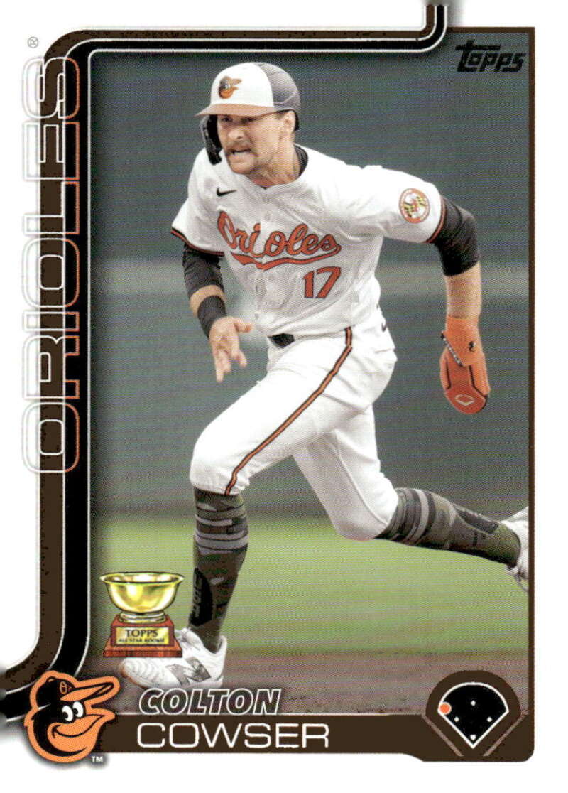 2025 Topps #230 Colton Cowser NM-MT Baltimore Orioles Baseball Card Image 1