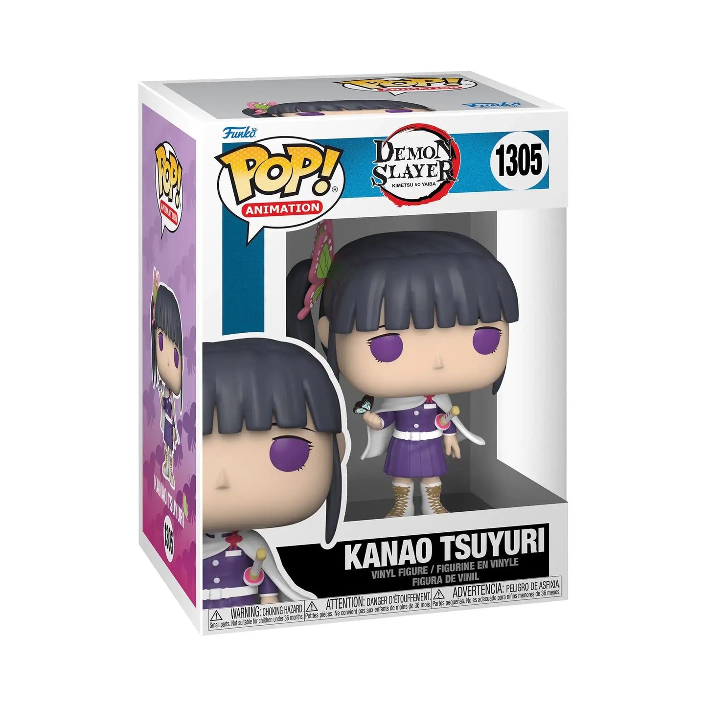 Demon Slayer Kanao Tsuyuri Funko Pop figure in box, collectible anime toy