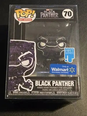 Black Panther Funko Pop Art Series Walmart Exclusive Marvel Legacy collectible