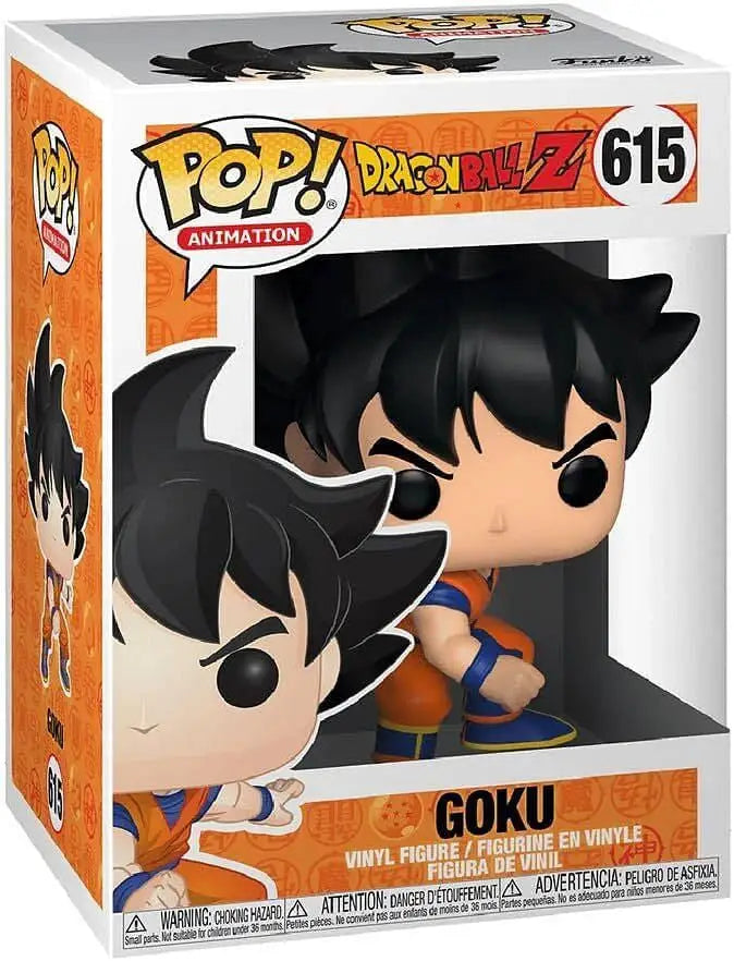 Funko Pop Vinyl figure of Goku from Dragon Ball Z in the Funko POP! Dragon Ball series