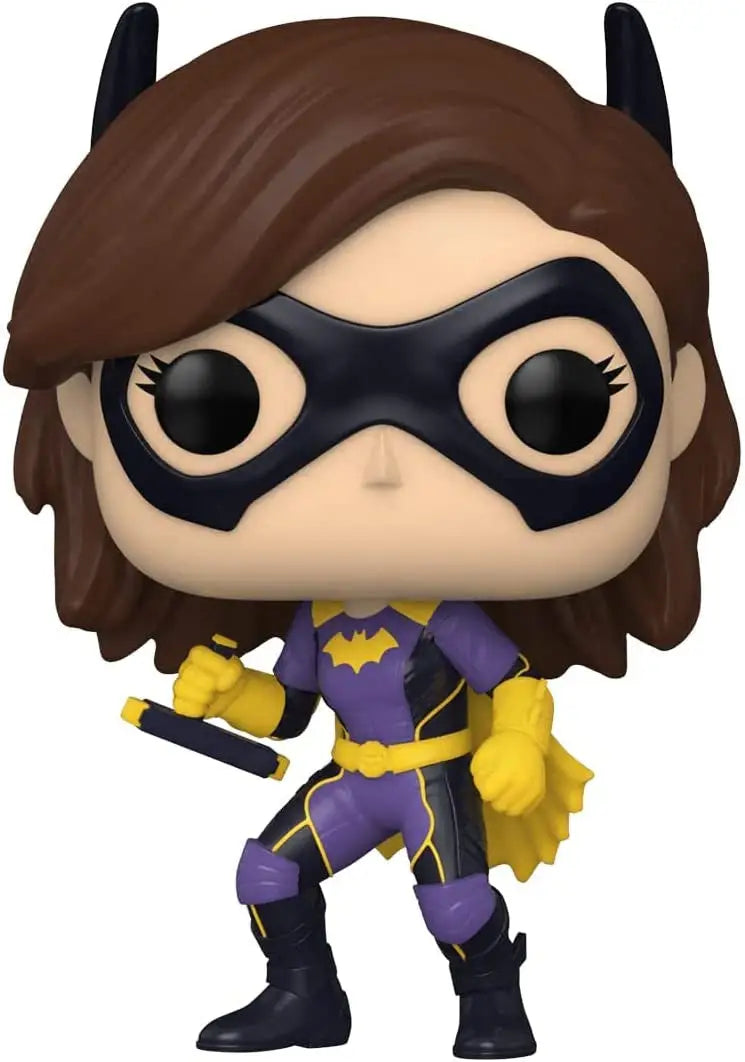Cartoon-style superhero Batgirl figurine from Gotham Knights for collectors and fans