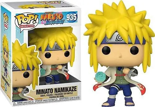 Funko Pop Minato Namikaze Exclusive 935 vinyl figure, Naruto anime collectible