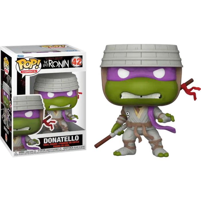 Funko Pop Teenage Mutant Ninja Turtles Donatello figurine from The Last Ronin series