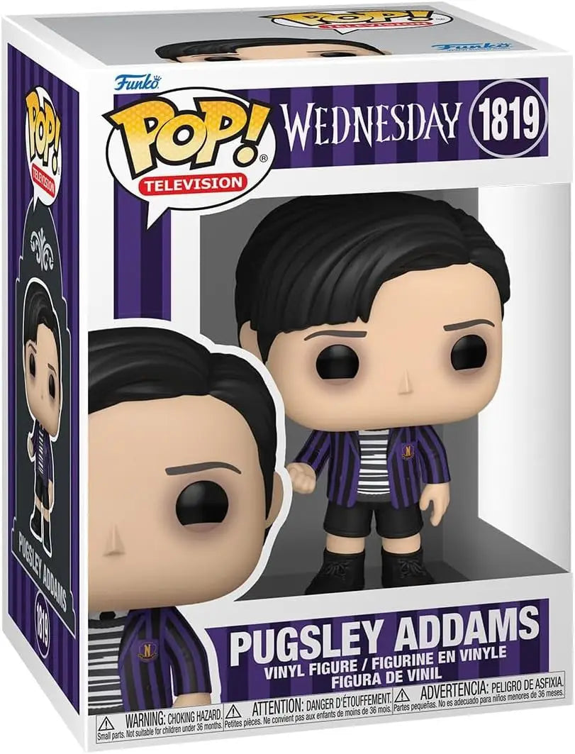 Funko POP! TV Wednesday Pugsley Addams vinyl figure from the Wednesday series