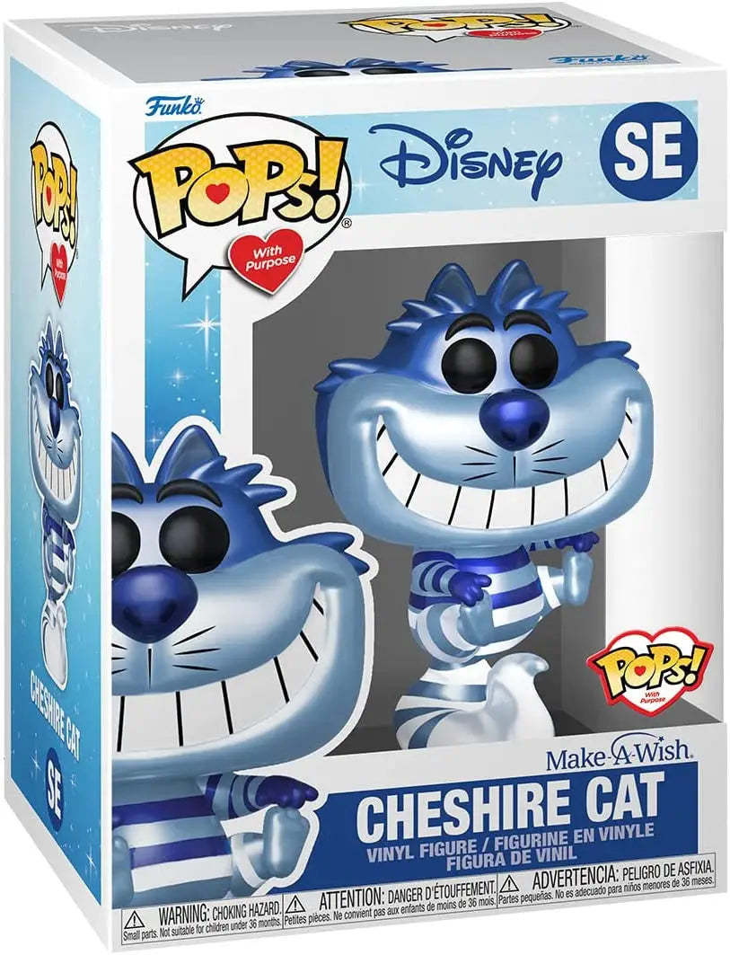 Funko Pop! figurine of the Cheshire Cat from Disney’s Alice in Wonderland collectible
