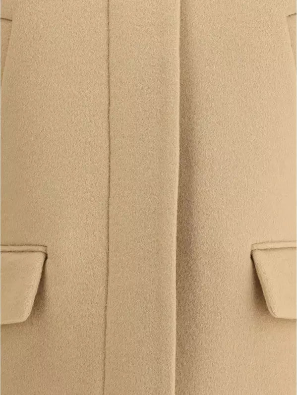 GUCCI Women's Zipped Wool Caban