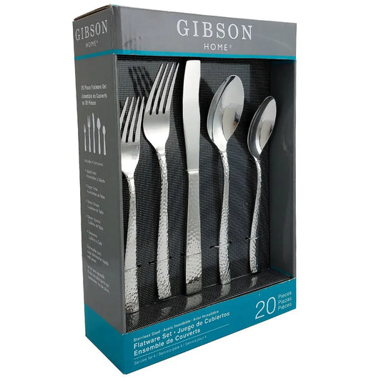 Gibson Royal Brighton 20 Piece Flatware Set - Cutlery & Flatware