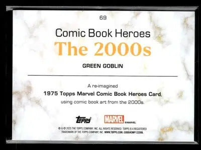 ? Green Goblin — 2025 Topps Marvel 1975 Golden Anniversary #69 ?