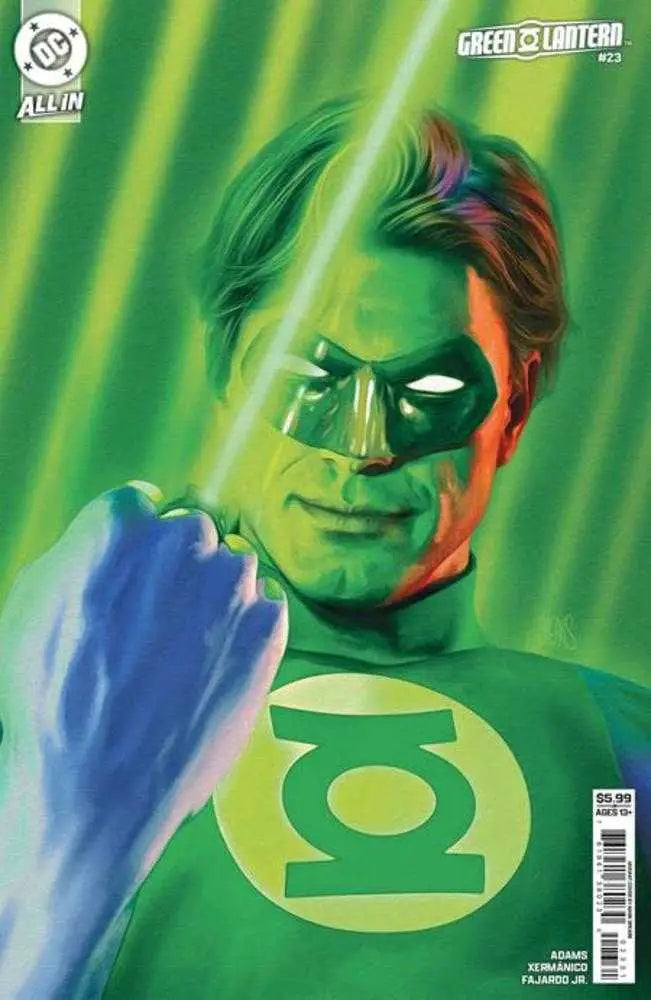Green Lantern #23 Cover C Mark Spears Card Stock Variant featuring central power batteries