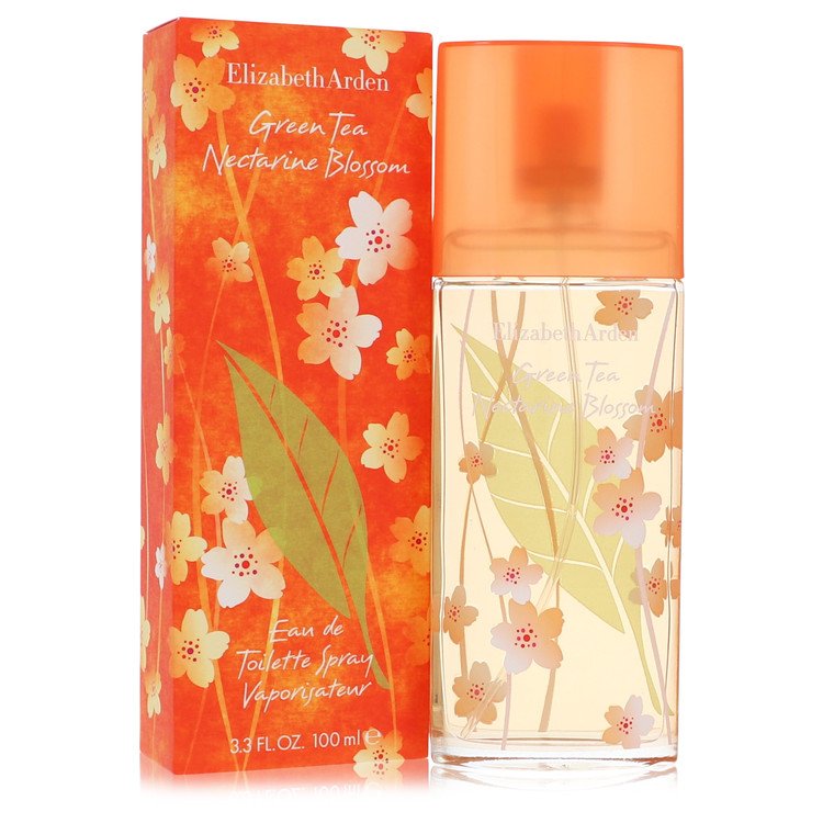 Green Tea Nectarine Blossom by Elizabeth Arden - Eau De Toilette Spray 3.3 oz
