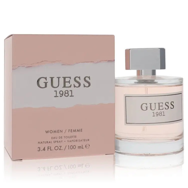 Guess 1981 by Guess - Eau De Toilette Spray 3.4 oz - Women / Medium - Eau De Toilette Spray 3.4 oz