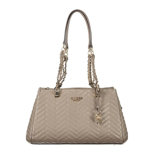 Guess Jeans Brown Polyethylene Women Handbag