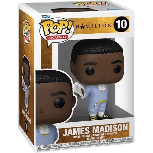 Hamilton James Madison Funko Pop! vinyl figure in light blue clothing