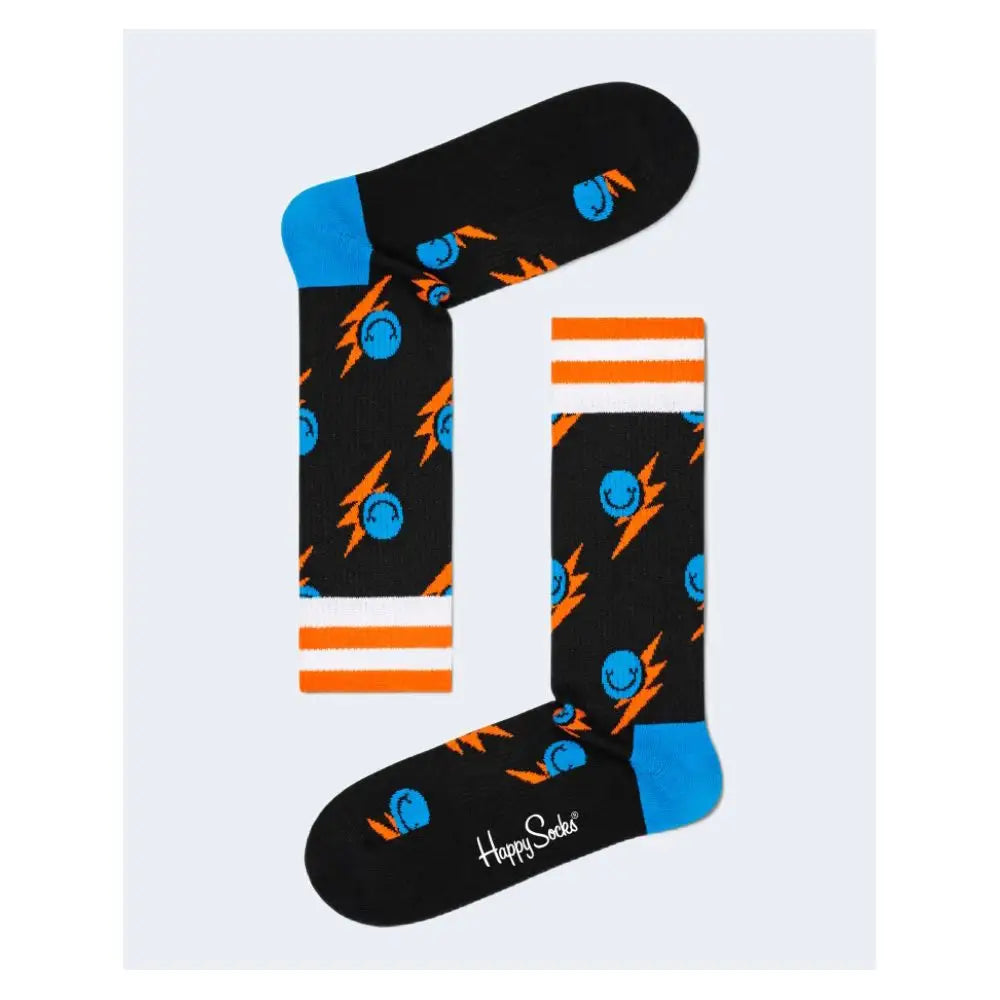 Happy Socks Black Cotton Socks - 36-40