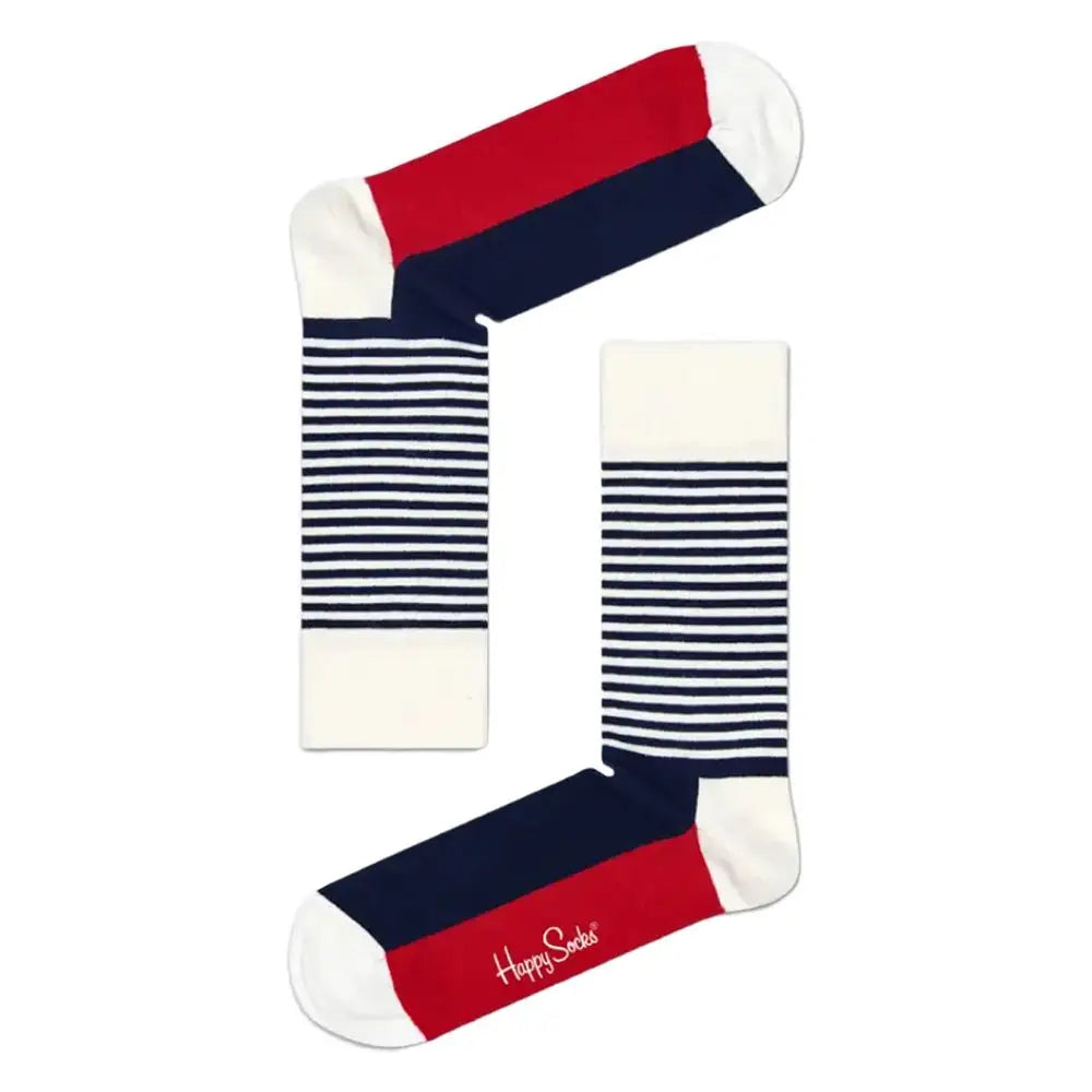 Happy Socks Blue Cotton Socks - 36-40