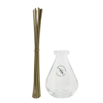 Home Perfume Diffuser - Droplet Shape (Glass Bottle & Reeds) - 1pc - 1pc / 1 - Home Scent