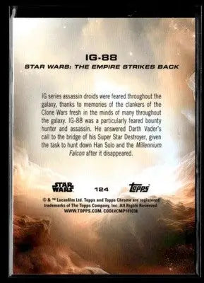 ? IG-88 — 2025 Topps Chrome Star Wars #124 ?