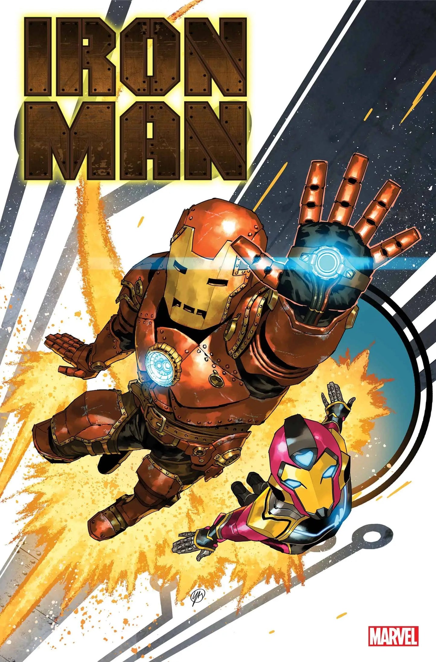 Iron Man #5 comic book cover featuring Marvel superhero, perfect for trading cards collectors