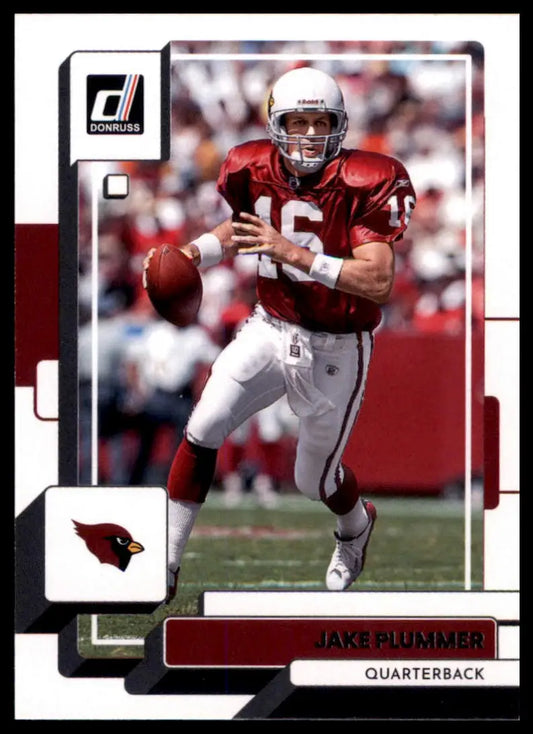 Jake Plummer football card from 2022 Donruss Arizona Cardinals collection
