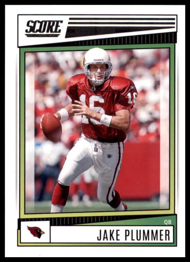 Jake Plummer football card from 2022 Score series featuring Arizona Cardinals player