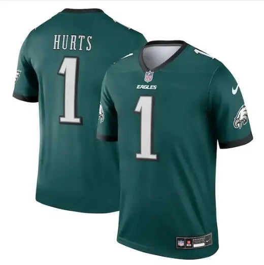 Green Philadelphia Eagles Jalen Hurts Nike Legend Jersey in Midnight Green