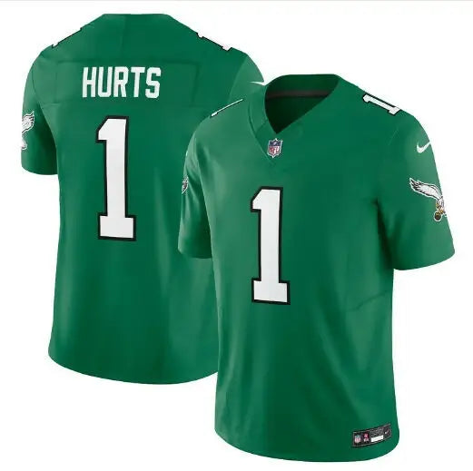 Green Jalen Hurts Philadelphia Eagles Nike Vapor F.U.S.E. Limited Jersey Kelly Green