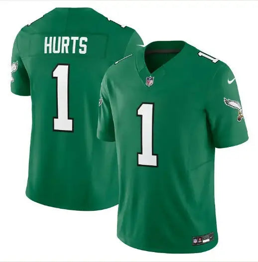 Green Jalen Hurts Philadelphia Eagles Nike Vapor F.U.S.E. Limited Jersey Kelly Green