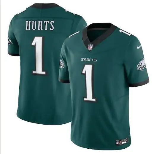 Green Jalen Hurts Philadelphia Eagles Nike Vapor F.U.S.E. Limited Jersey in Midnight Green