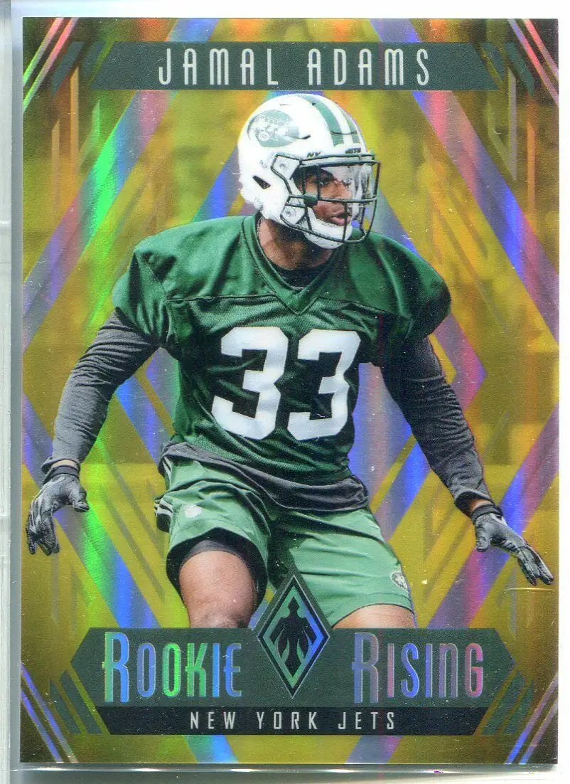 Jamal Adams GOLD 2017 Phoenix Rookie Rising trading card #19/25 LSU Seahawks