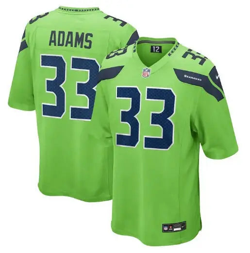Green Seattle Seahawks Jamal Adams Nike Game Player Jersey with number 33