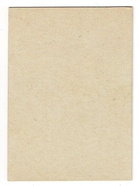 Beige textured cardstock of Jerry Buchek 1968 Topps Baseball Blank Back Error Trading Card