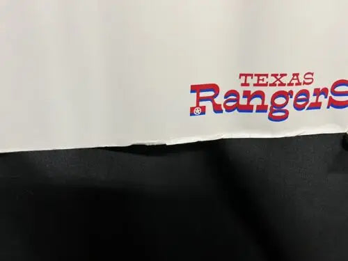 Texas Rangers logo featured on Jim Sundberg Taming of the American West Poster 1978