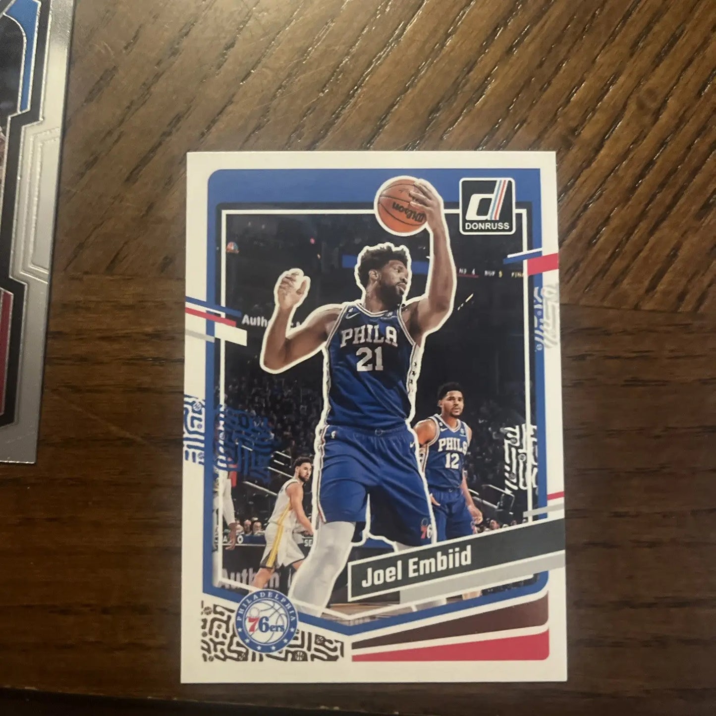 Joel Embiid basketball card from the Joel Embiid 16 Card Lot trading cards collection