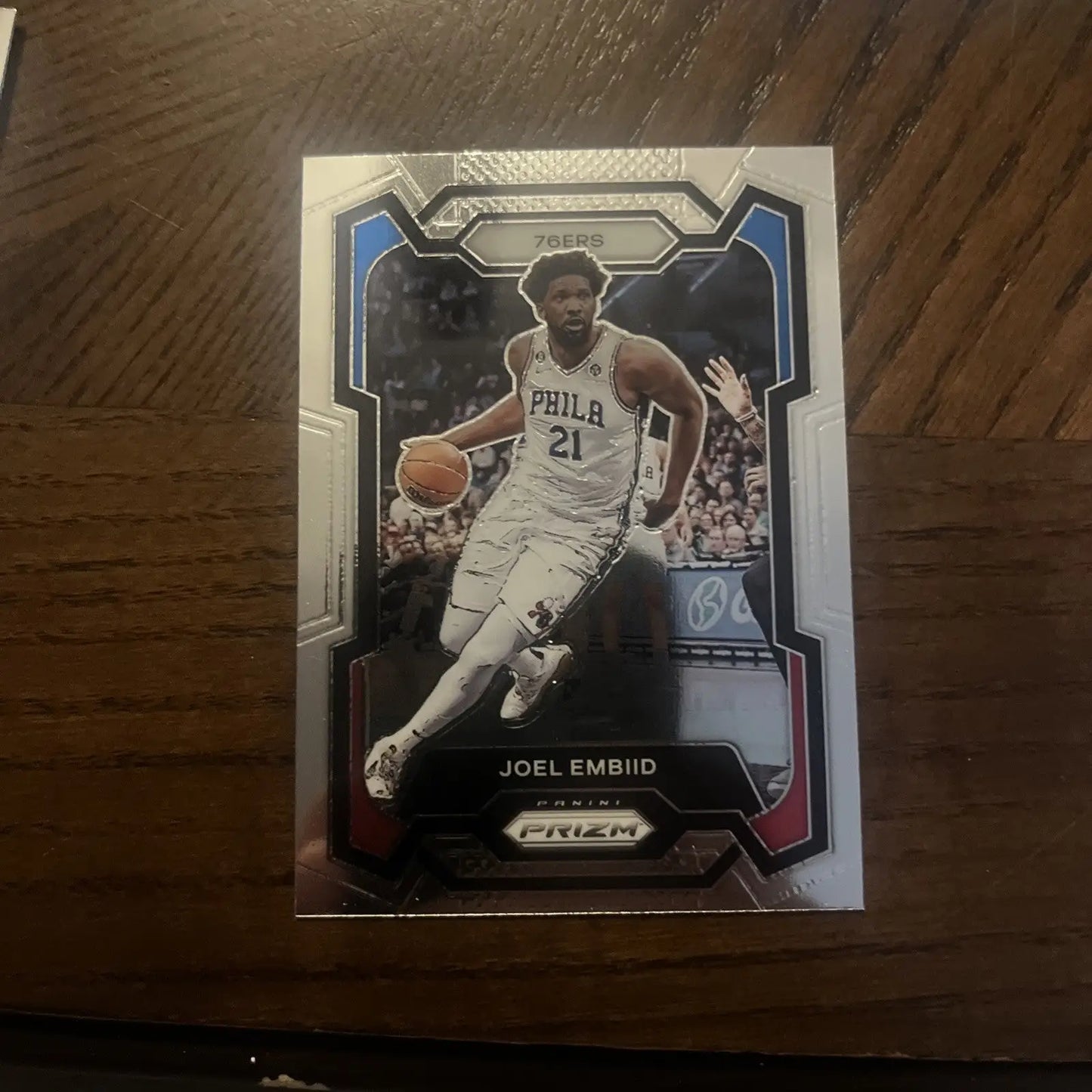 Joel Embiid basketball card in a Joel Embiid 16 Card Lot of trading cards
