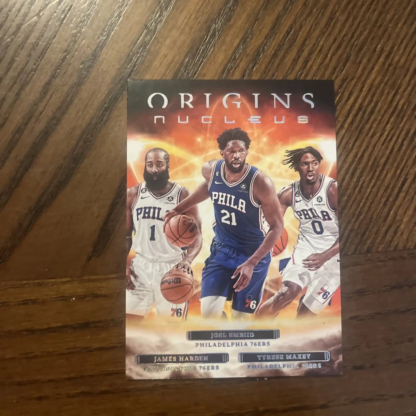 Joel Embiid Trading Card Lot featuring 16 premium basketball trading cards