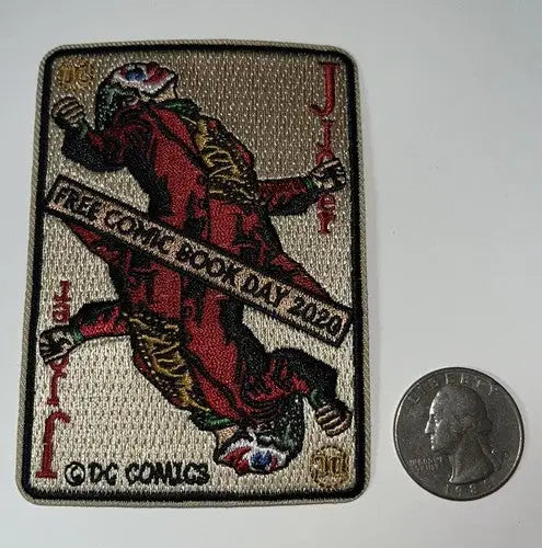 Joker patch from Free Comic Book Day 2020 DC Comics Batman Limited Edition